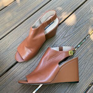 Karl Lagerfeld Rowa‎ Wedge Sandals Woman's 10 Color Conac